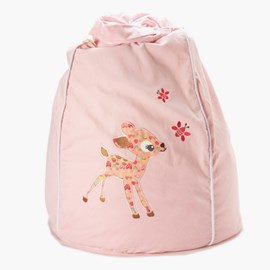 Bean Bag, pink deer