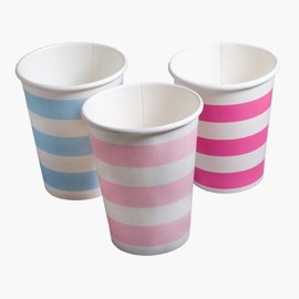 Cups, stripes
