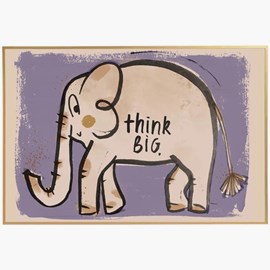 Poster, elefant