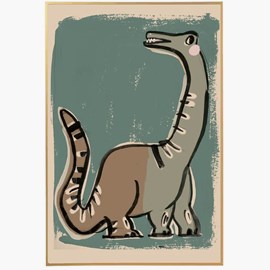 Poster, dinosaur